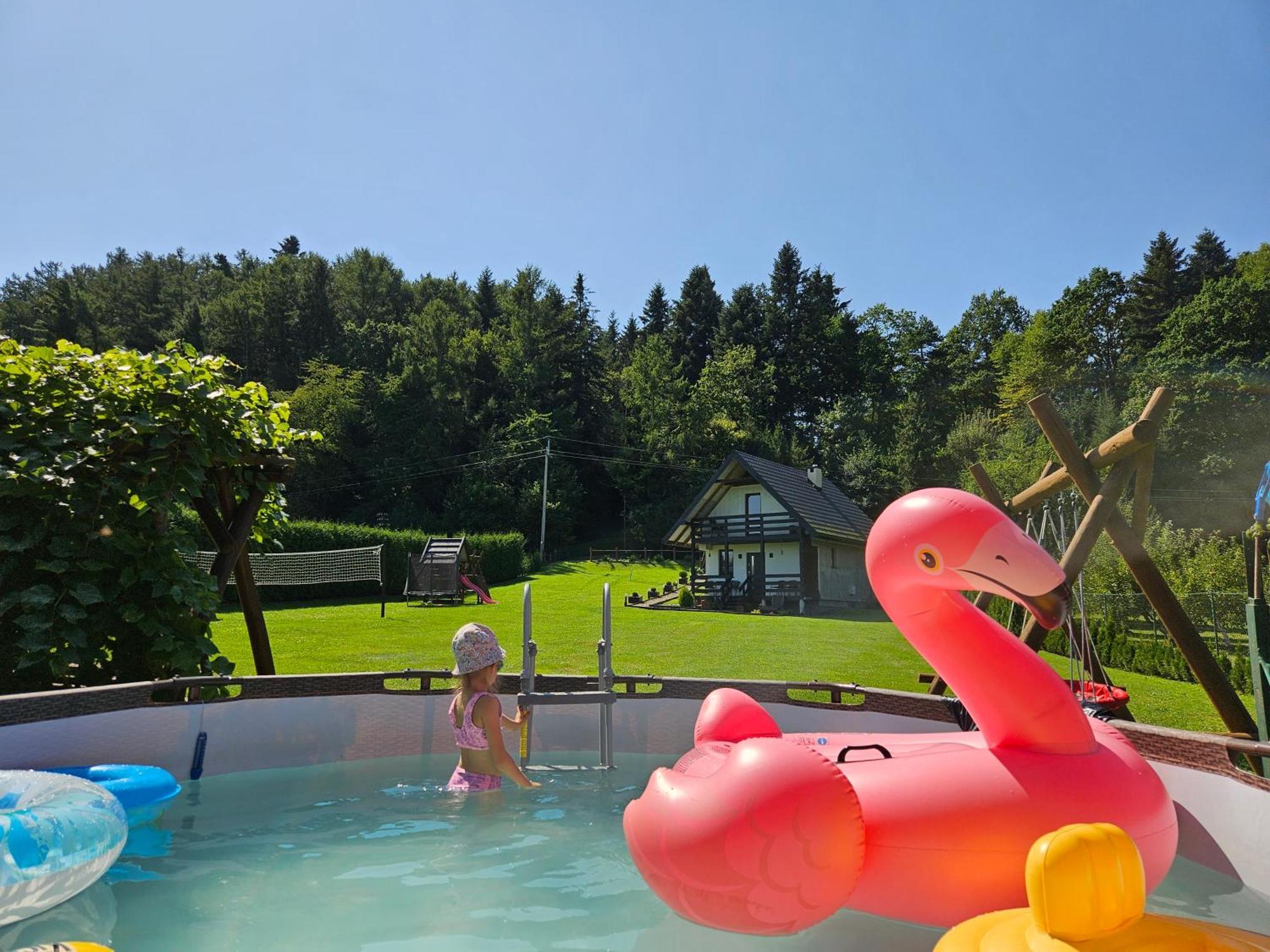 Domki Pod Polana Lesko Bagian luar foto