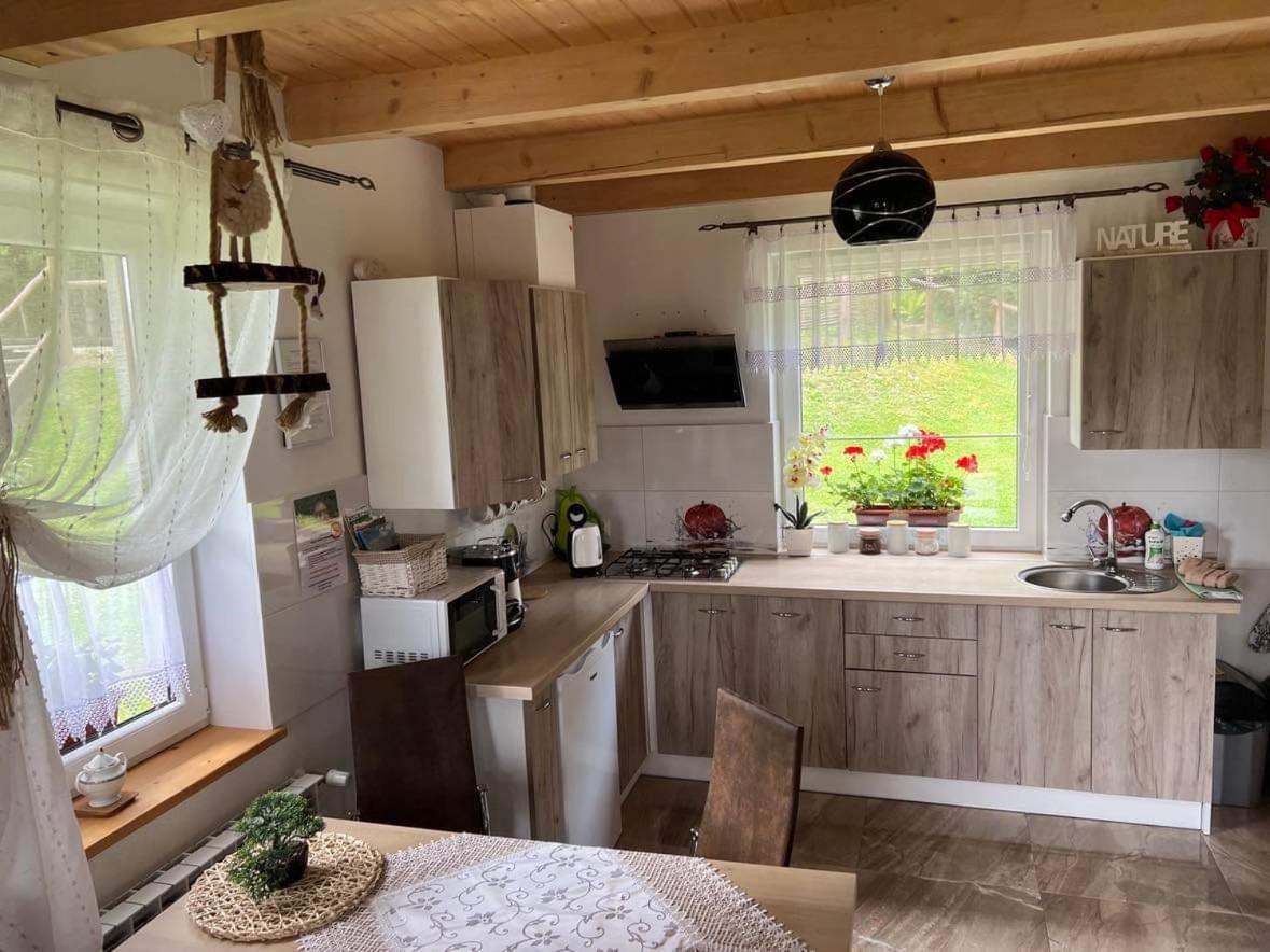 Domki Pod Polana Lesko Bagian luar foto